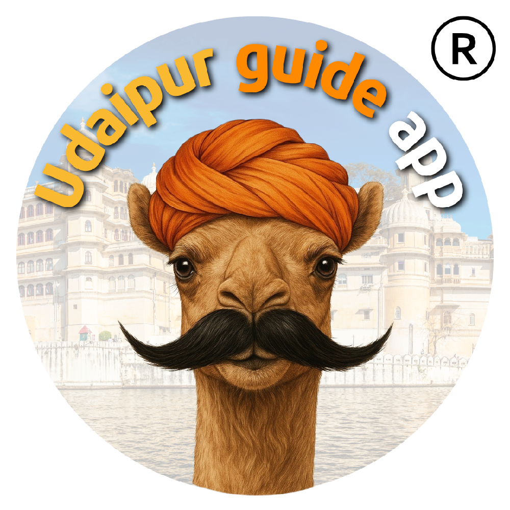 udaipur guide app and website logo